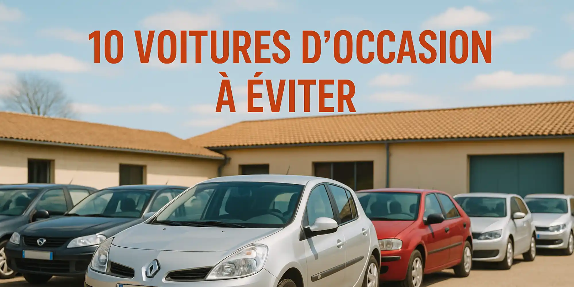 10 voitures d’occasion à éviter.