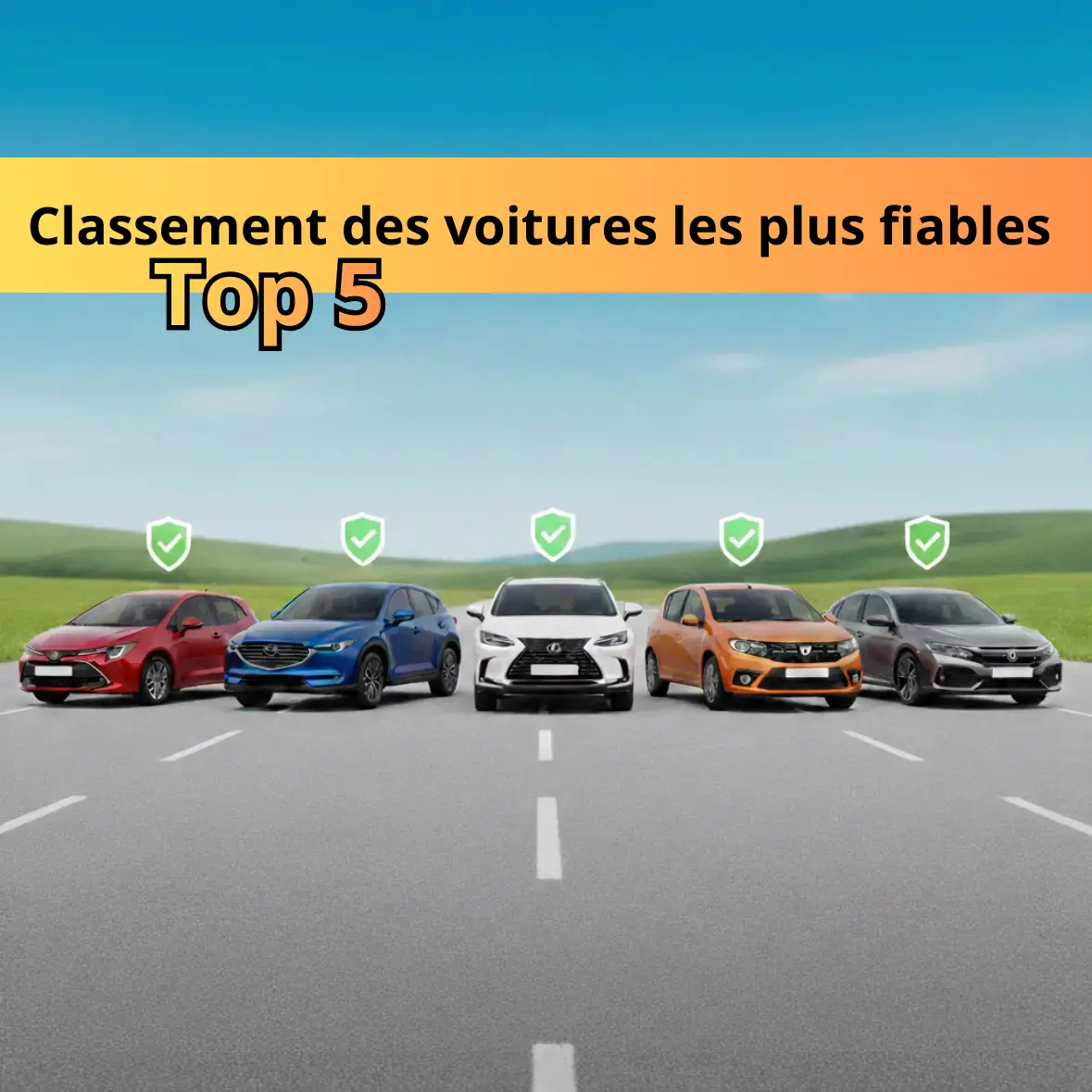 Classement des voitures les plus fiables en 2026 : Le Top 5 pour rouler serein