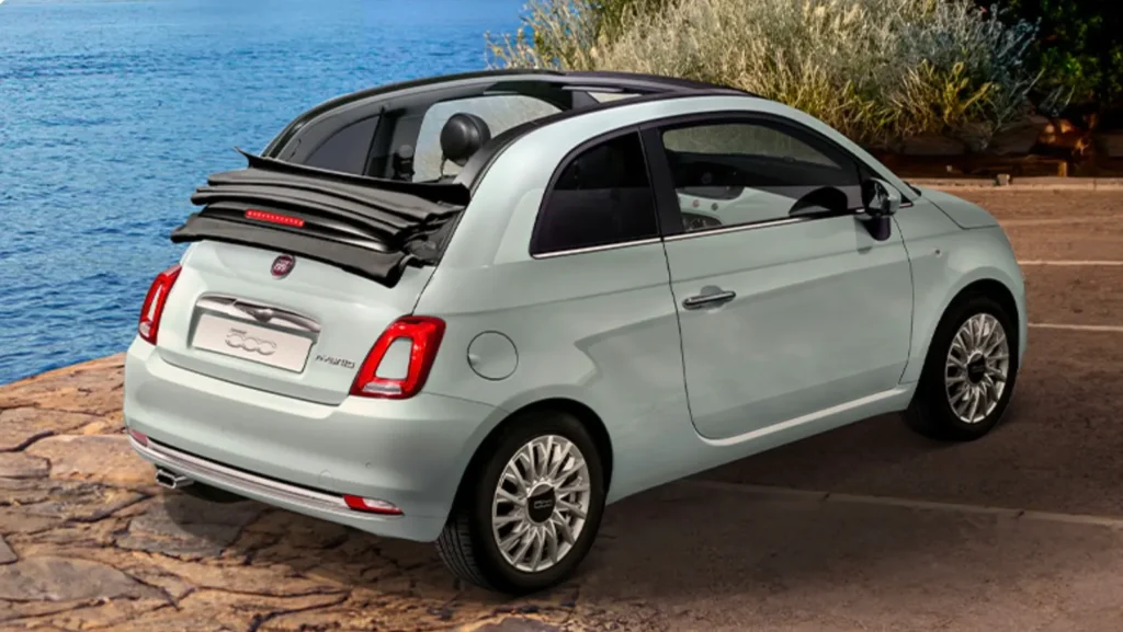 décapotable voiture prix : Fiat 500C