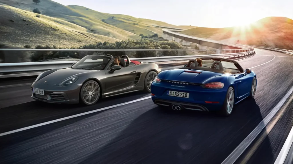 décapotable voiture prix : Porsche 718 Boxster