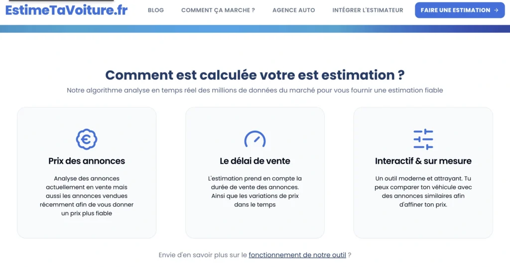 savoir comment est calculer la cote des voitures