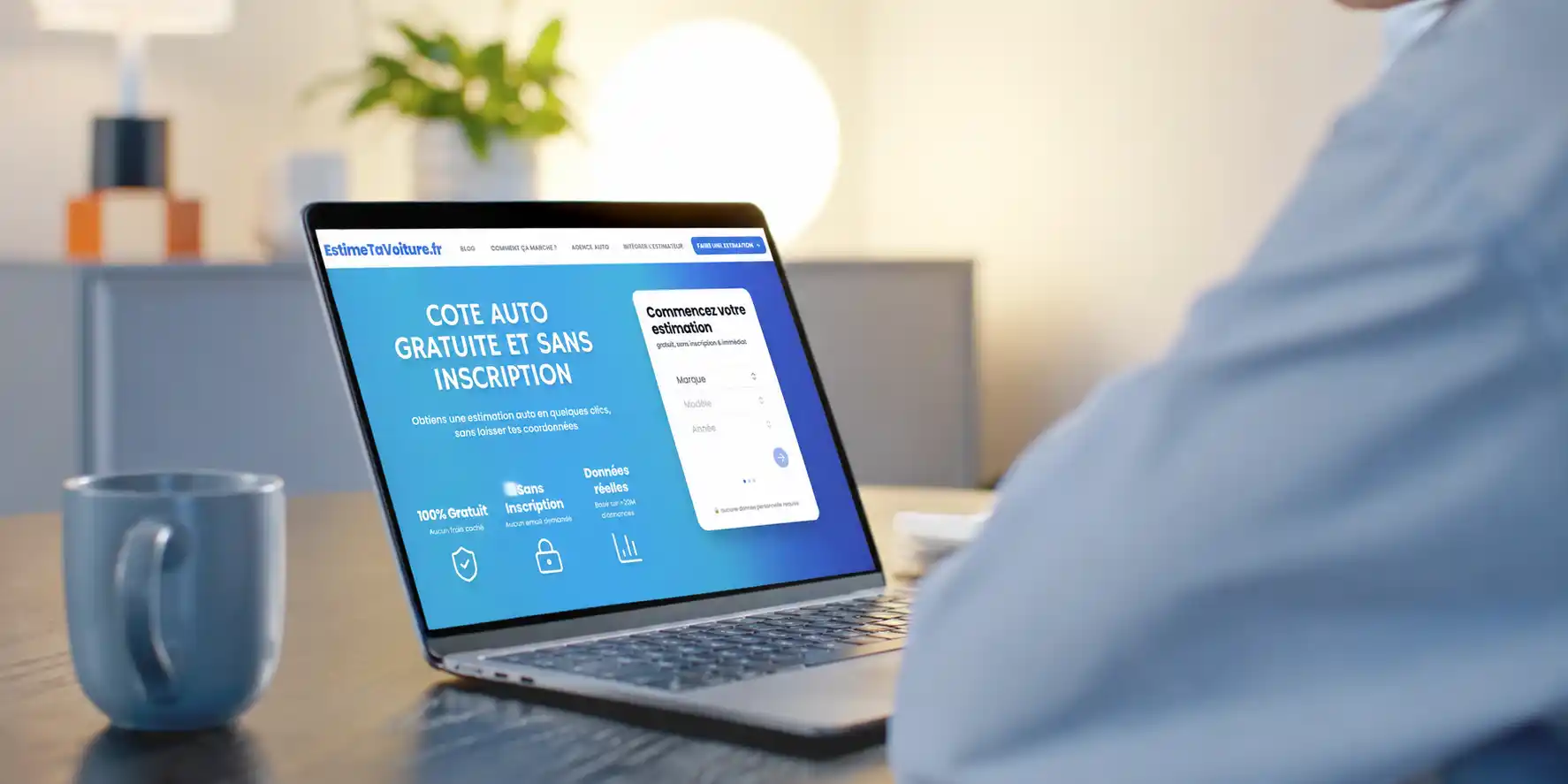 Cote argus gratuit sans inscription, en 2 clics !